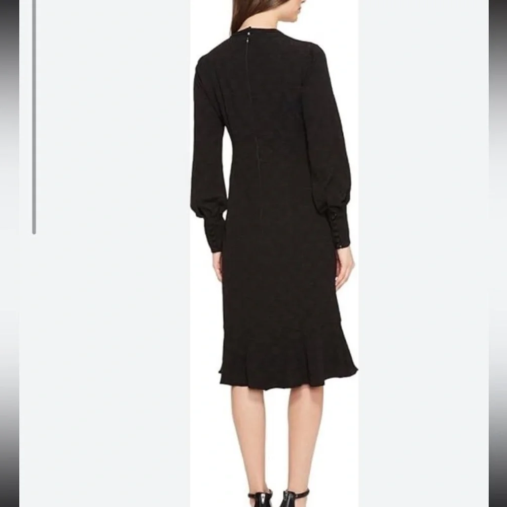 Nanette Lepore Divine Dress New NWT Jacquard 8 Long Sleeves - Picture 2 of 8